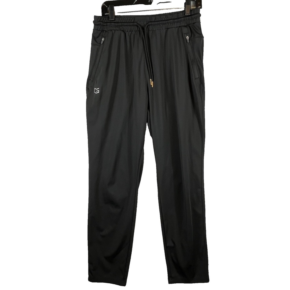 G Gradual Men M Jogger Pants Athletic Training Gym Running Black Active Yoga